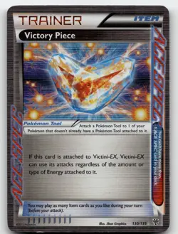 VICTORY PIECE 130/135 ACE SPEC RARE PLASMA STORM POKEMON MODERATELY PLAYED - Image 1