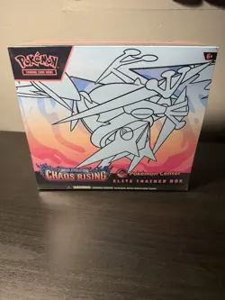 Pokemon Center Chaos Rising Elite Trainer Box (ETB) New Sealed - Image 1