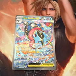 Mega Greninja EX Ultra Rare SIR 116/086 Pokemon CHAOS RISING FRESH PULL - Image 1