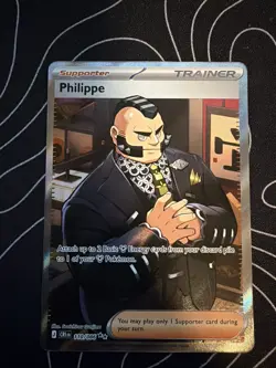 Pokemon TCG Phillipe 110/086 Chaos Rising Ultra Rare Full Art NM - Image 1
