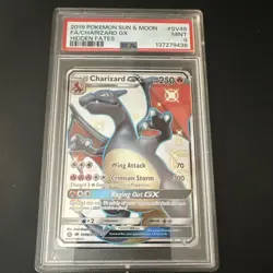 The Pokemon Company PSA 9 2019 Charizard GX SV49/SV94 Hidden Fates Full Art - Image 2