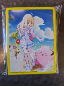Lillie Sleeves Premium Collection - Pokemon TCG [New, 65 Sleeves per Pack] - Image 1