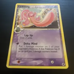 Lickitung 19/101 Non Holo Delta Species EX Dragon Frontiers Pokemon TCG - MP/LP - Image 3