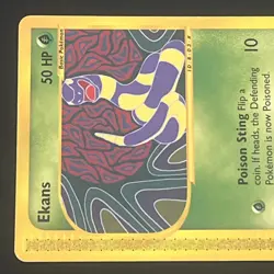 Ekans 108/165 Expedition e Reader Pokemon TCG WOTC Vintage - LP - Image 5
