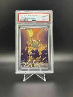 Pokemon 2024 Phanpy 205/191 Illustration Rare Surging Sparks GEM MINT PSA 10 - Image 1