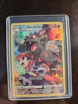 Pokemon TCG Hisuian Arcanine Lost Origin Trainer Gallery TG08/TG30 Holo Ultra... - Image 1