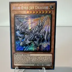 Yu-Gi-Oh Blue-Eyes Jet Dragon MP23-EN004 1st Edition Holo Konami - Image 1