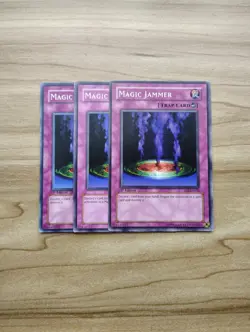 Yu-Gi-Oh! - Magic Jammer 3X - Full Playset Of Cards - Image 1
