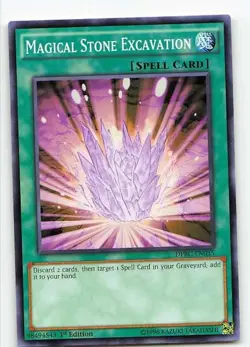 Magical Stone Excavation DPBC-EN035 Duelist Pack: Battle City Common NM Yu-Gi-Oh - Image 1