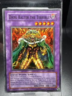 Yugioh Dark Balter the Terrible LOD-002 Super Rare - VLP-NM 💎 - Image 1