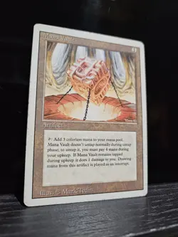 MTG Mana Vault - Revised - Heavily Played - Image 1
