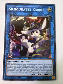 Yu-Gi-Oh! - Silhouhatte Rabbit - Secret - 1st - INFO-EN052 - NM - Image 1