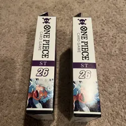 One Piece Monkey D Luffy Starter Deck ST 26 Sealed 2x Factory Sealed. - Image 4