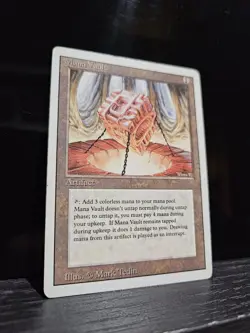MTG Mana Vault - Revised - Heavily Played - Image 1
