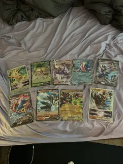 Pokemon Jumbo Card Lot Special Promos (9 Promos) Leafeon V/Greninja/Exeggutor - Image 1