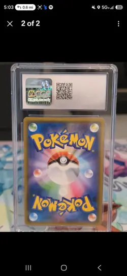 Pokemon TCG Wartortle 171/165 Sv2a Card 151 Art Rare Holo Japanese CGC 10 - Image 4