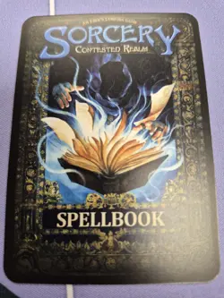 Sorcery the Contested Realm Beta Avatar Of Fire Sketch Card Curio NM - Image 4