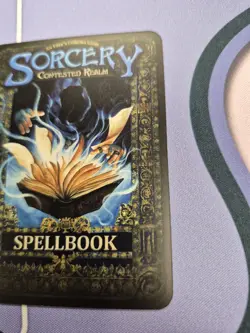Sorcery the Contested Realm Beta Avatar Of Fire Sketch Card Curio NM - Image 5