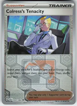 Colress's Tenacity 57/64 Promo League & Championship Cards Pokemon Near Mint - Image 1