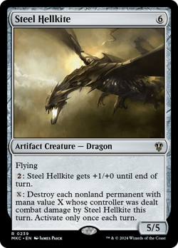 Steel Hellkite #239 | Near Mint | Murders at Karlov Manor MKC Magic MTG - Image 1