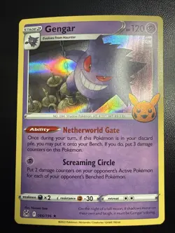 Gengar 66/196 Stamped Holo Rare Pokemon Card - Image 1