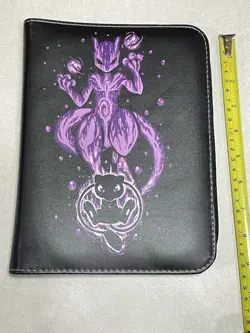 Card Binder for Pokemon Cards Holder Fits 400 Cards w/ 50 Removable Sleeves - Image 1