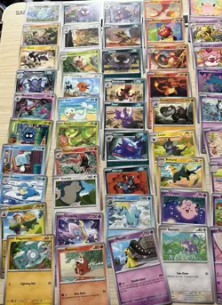 83 Cute Pokemon TCG Card Lot – Clefairy, Charmander, Snorlax Espurr & More - Image 3