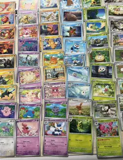 83 Cute Pokemon TCG Card Lot – Clefairy, Charmander, Snorlax Espurr & More - Image 5