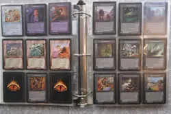 Middle Earth CCG Card Lot 1996 Binder Packed With Cards See The Pics! EXCELLENT - Image 2
