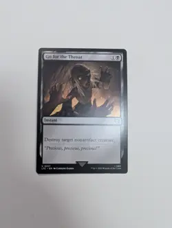 MTG - Go for the Throat - Commander: Lord of The Rings NM/M Condition - Image 1