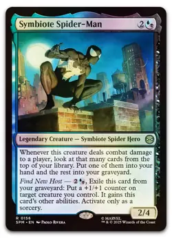 Symbiote Spider-Man #156 (Foil) (NM) Spider-Man SPM Magic MTG - Image 1