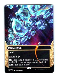 Edge of Eternities: Stellar Sights Mutavault (0028) (Borderless) #28 - Image 1
