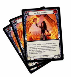 Flesh & Blood Everfest Aether Wildfire Majestic x3 #EVR123 NBP - Image 1