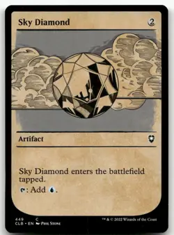 Sky Diamond (Showcase) #449 (NM) Baldur's Gate CLB Magic MTG - Image 1