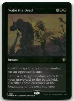 Wake the Dead (Foil Etched) #526 (NM) Commander Masters CMM Magic MTG - Image 1