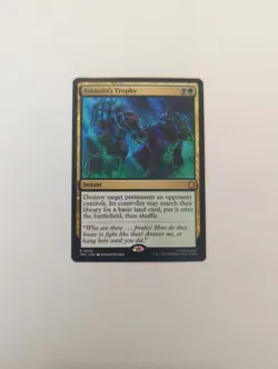 Assassin's Trophy Commander: Teenage Mutant Ninja Turtles Regular NM MTG - Image 1