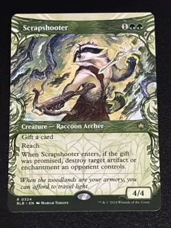 MTG Bloomburrow Scrapshooter Showcase 0324 Rare - Image 1