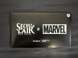 Secret Lair Marvel Deadpool Foil Magic MTG Magic OPENED - Image 1