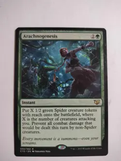 2015 Magic: The Gathering - Commander Arachnogenesis Regular - Image 1