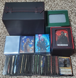 Magic The Gathering Bundle Lot: Cards, Sleeves, Deck Boxes & More! - Image 1