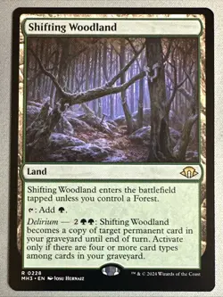 MTG / Shifting Woodland / MH3 / #228 / Regular / Rare / NM - Image 1