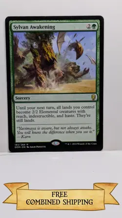 Sylvan Awakening Dominaria Regular - Image 1