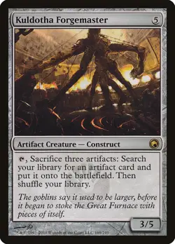 3x Kuldotha Forgemaster - Scars of Mirrodin LP MTG - Image 1