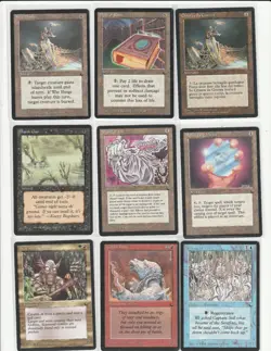Magic the Gathering THE DARK Lot of 45 Cards - Image 1