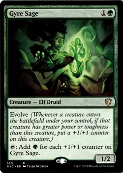 Gyre Sage R Commander: Innistrad: Midnight Hunt 140 NM - Image 1