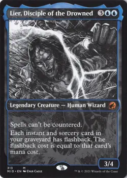 Lier, Disciple of the Drowned (Showcase) M Innistrad: Midnight Hunt 313 NM - Image 1