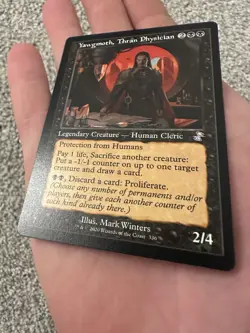 2021 Time Spiral Remastered Yawgmoth, Thran Physician #336 Mint. Never Played - Image 2