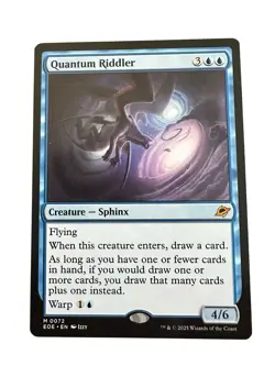 MTG Quantum Riddler Edge of Eternities Regular #72 - Image 1