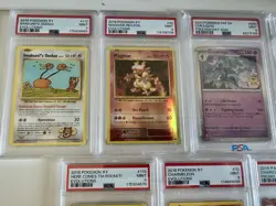 Lot Of 7 PSA 9 Graded POKEMON Slabs, Mix Lot- CHARIZARD GX, Magmar. - Image 2