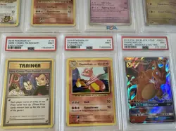 Lot Of 7 PSA 9 Graded POKEMON Slabs, Mix Lot- CHARIZARD GX, Magmar. - Image 4
